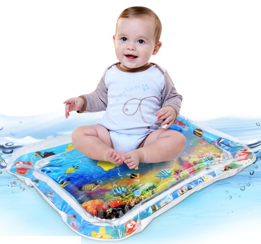 Tapis d’Eau Gonflable Bébé – Tapis Éveil et Motricité