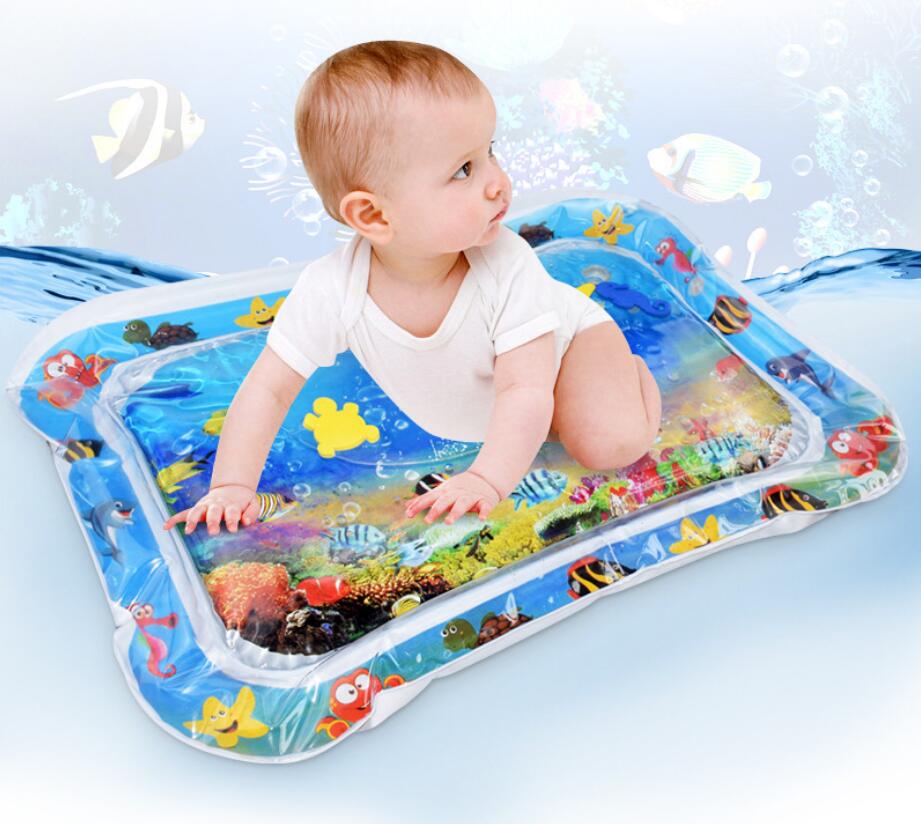 Tapis d’Eau Gonflable Bébé – Tapis Éveil et Motricité