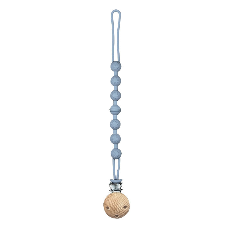 Attache tétine en silicone