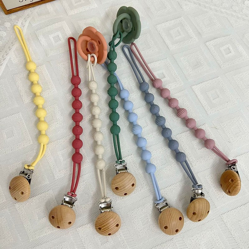 Attache tétine en silicone