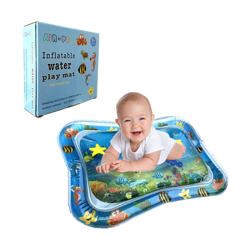 Tapis d’Eau Gonflable Bébé – Tapis Éveil et Motricité